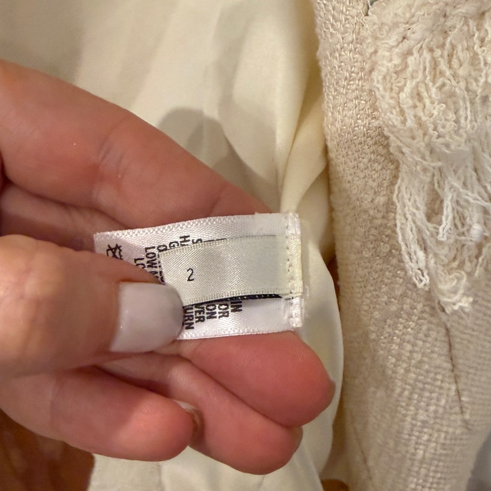 St. John Chic Cream Button-Up Jacket - image 4